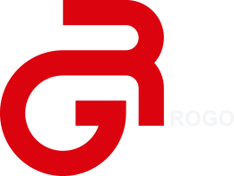 Branding Rogo, logotipo fondos oscuros